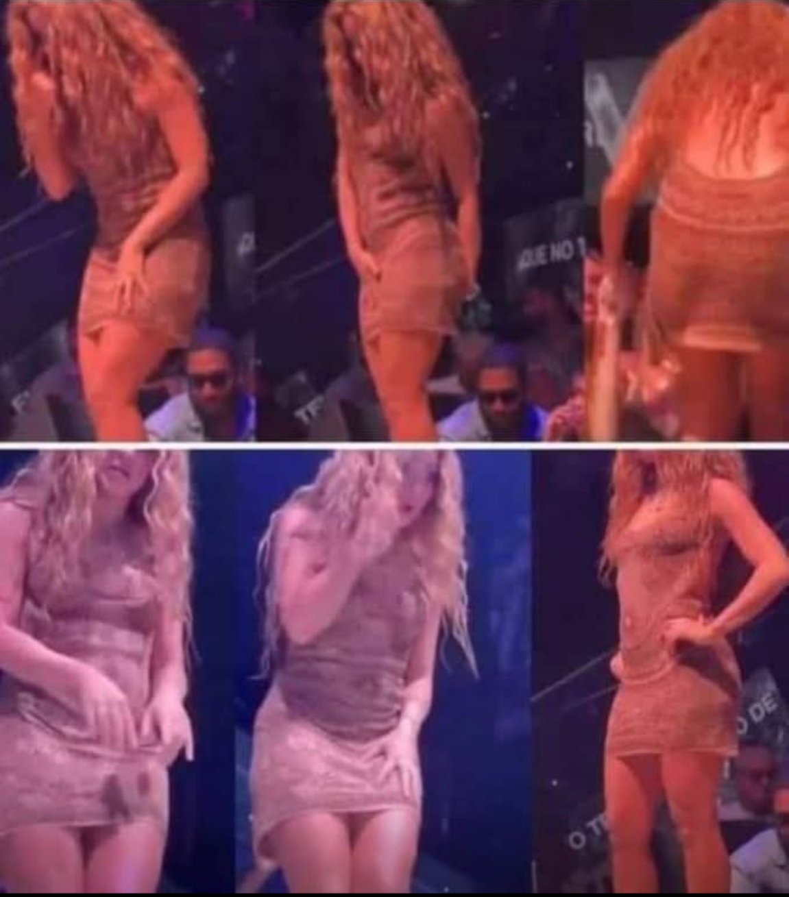 😱The moment Shakira leaves the stage after noticing that